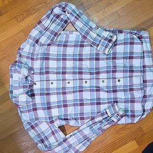 Carhartt Womens Button Up, Size Small